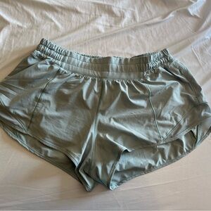 Lululemon Athletica Green Athletic Shorts Lightweight Performance